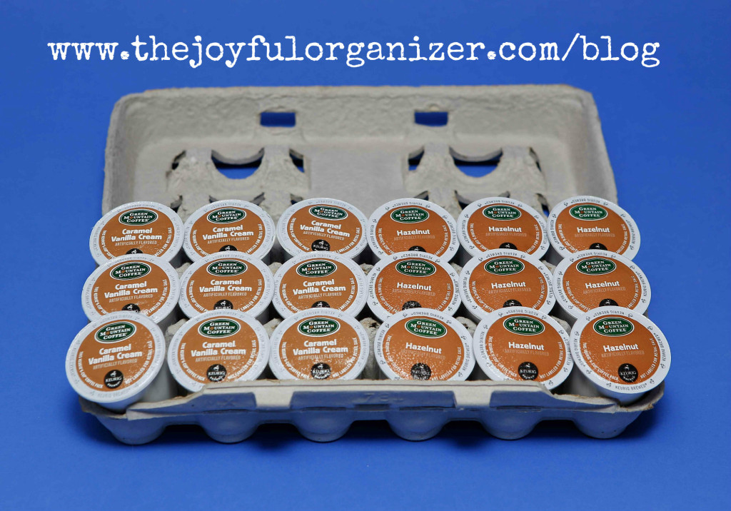 KCups in Egg Carton